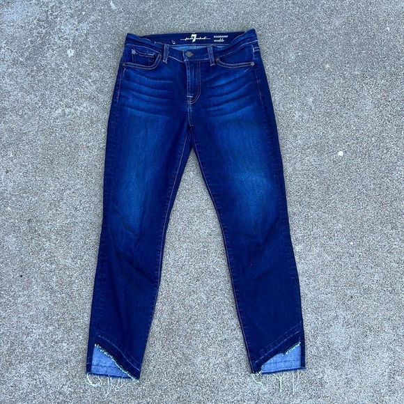 7 For All Mankind Denim - 7 for all Mankind Roxanne Ankle Jeans Size 27
